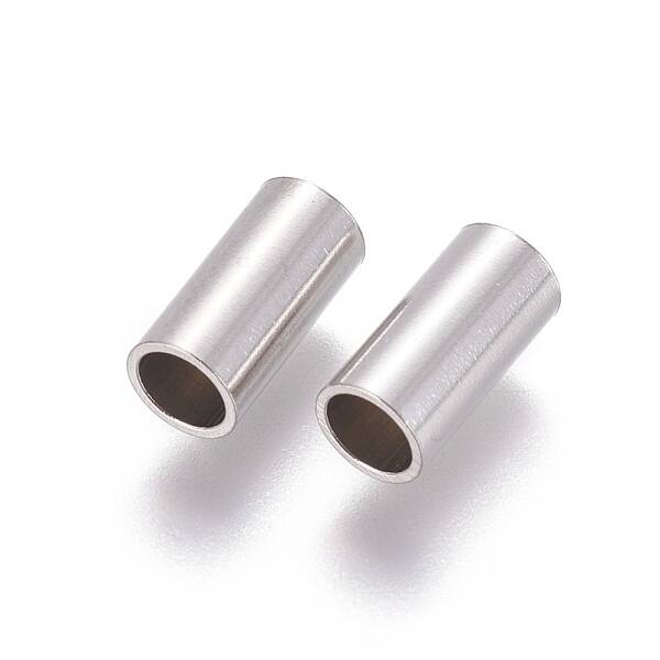 Tarnish Resistant 304 Stainless Steel Tube Beads