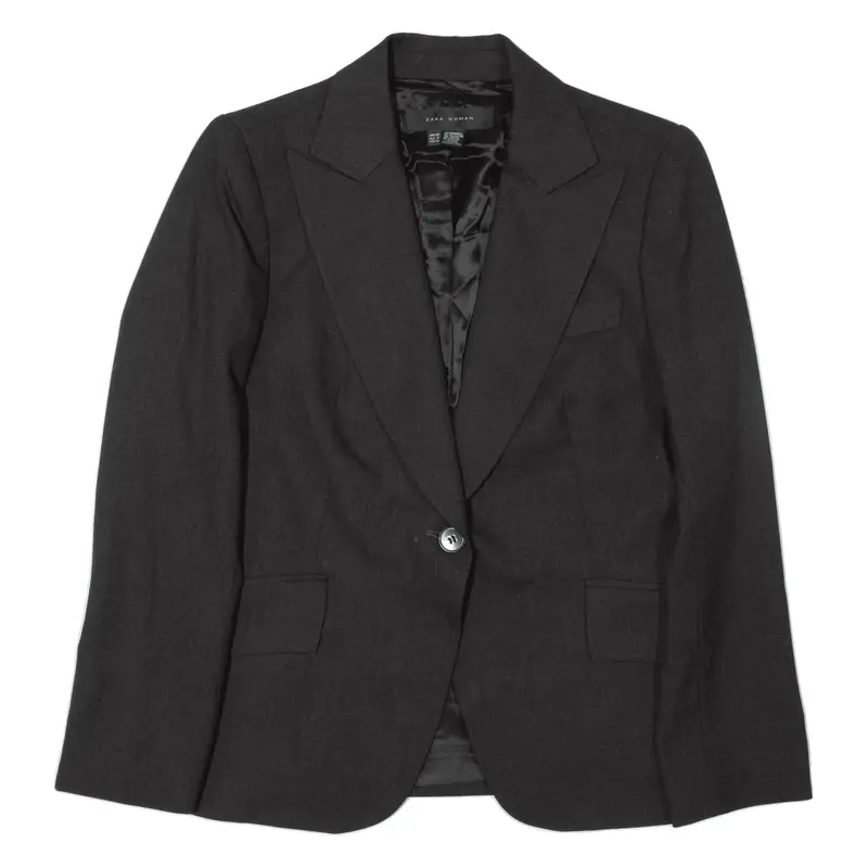 ZARA Blazer Jacket Grey Womens S