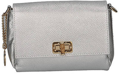 Caprice Borsa A Tracolla In Pelle Da Donna argento