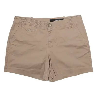DKNY Womens Casual Shorts Brown UK 6 W32