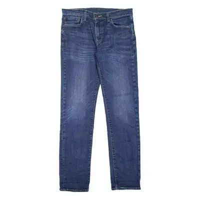 LEVI'S 511 BIG E Jeans Mens Blue Slim Straight Stone Wash W33 L34