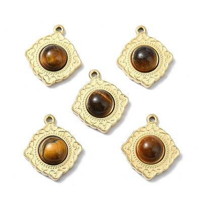 Natural Tiger Eye Pendants