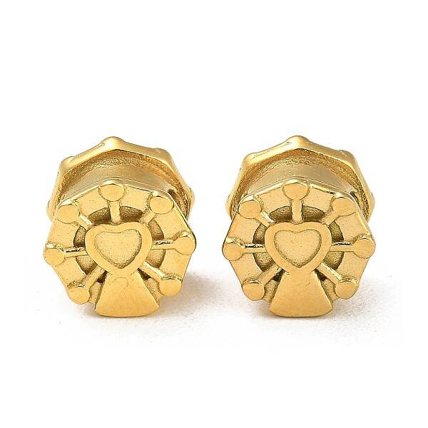 304 Stainless Steel European Beads