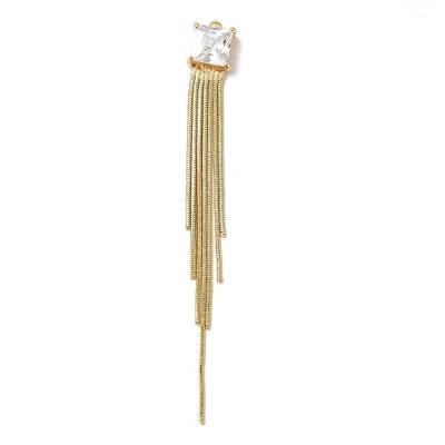 Brass Snake Chain Tassel Big Pendants