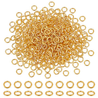 about 490 pcs Brass Jump Rings Close but Unsoldered