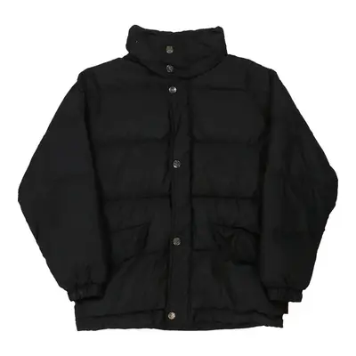 Age 13-14 Fila Puffer - Large Black Polyester