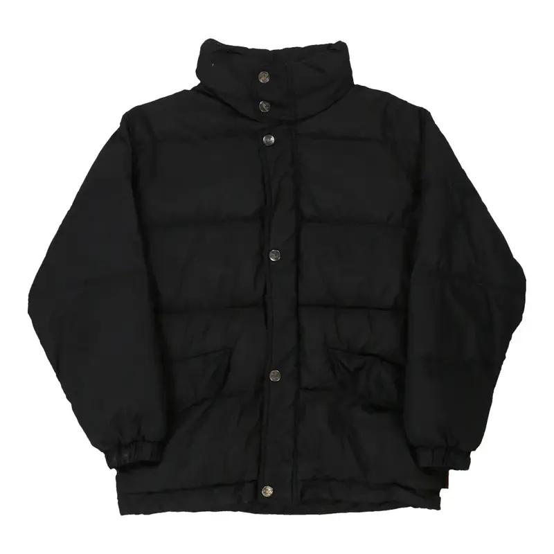 Age 13-14 Fila Puffer - Large Black Polyester