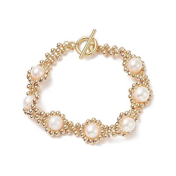Natural Pearl Beaded Bracelet