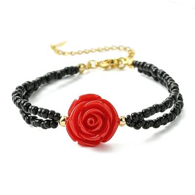 Glass Seed Beads Multi-strand Bracelets