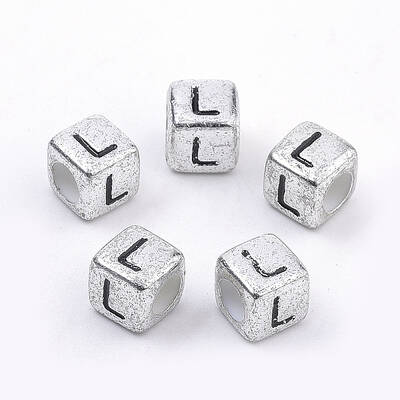 Plated Acrylic Beads