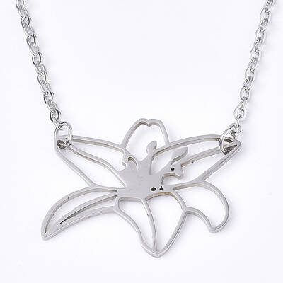 Non-Tarnish 201 Stainless Steel Pendant Necklaces