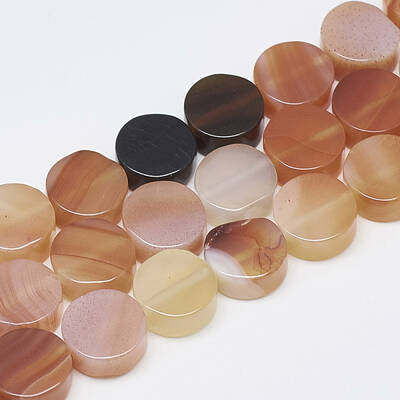 Natural Red Agate Beads Strands