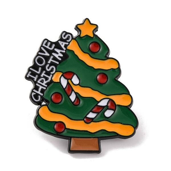 Christmas Tree Enamel Pins