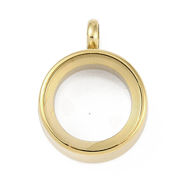 Ion Plating(IP) 304 Stainless Stee Locket Pendants