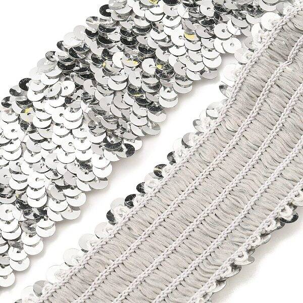 Plastic Paillette Elastic Beads