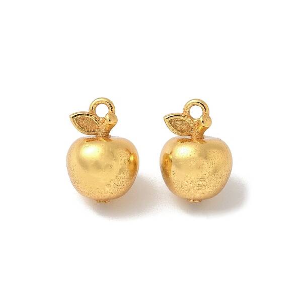 Matte Gold Color 925 Sterling Silver Pendants