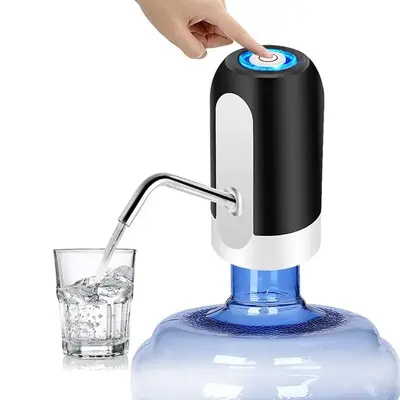 【Today's Special!】Bottled Water Pump Water Dispenser 5 Gallon USB Rechargeable Automatic Drinking, Simple and Portable, E...