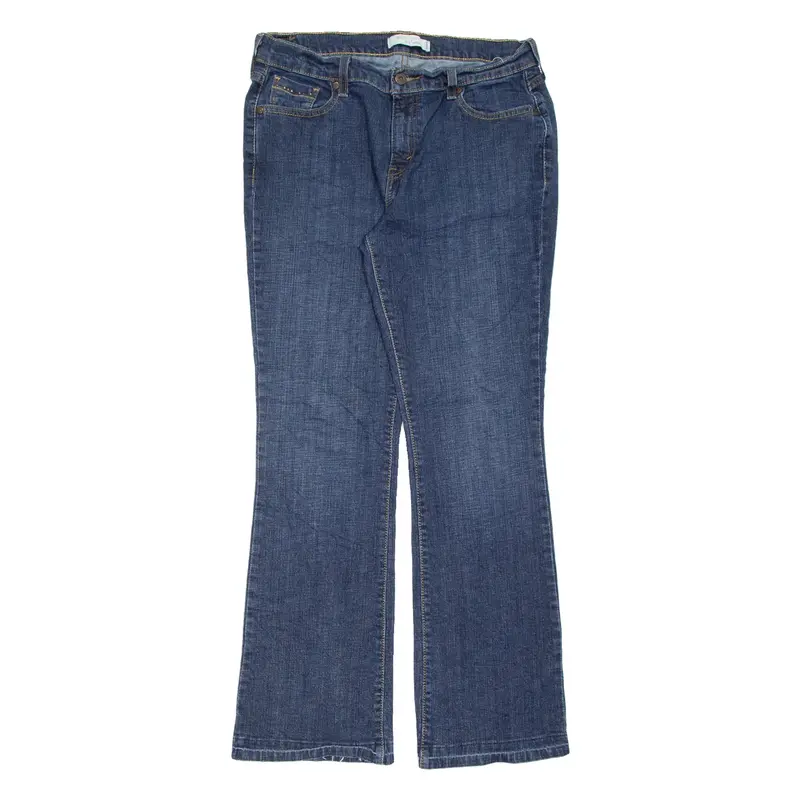 LEVI'S 515 Womens Jeans Blue Regular Bootcut Stone Wash W34 L32