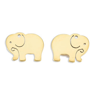 Ion Plating(IP) 201 Stainless Steel Charms