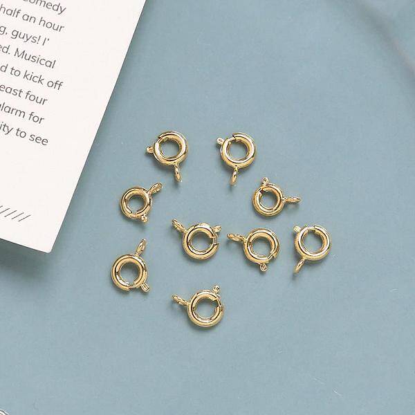 Brass Spring Ring Clasps