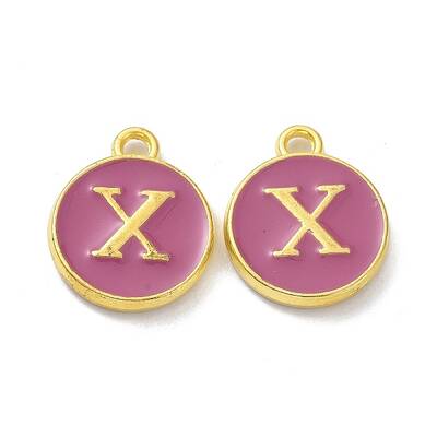 Golden Plated Alloy Enamel Charms