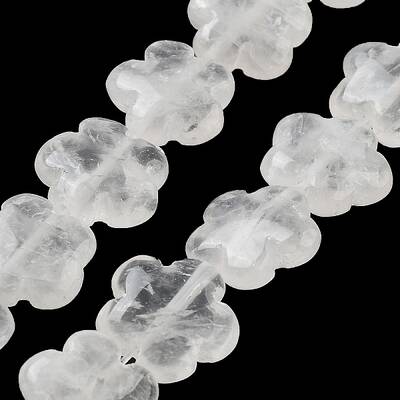 Natural Quartz Crystal Beads Strands