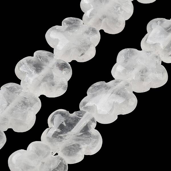 Natural Quartz Crystal Beads Strands