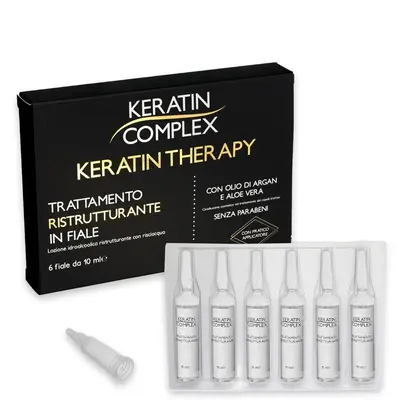 Keratin Complex Trattamento Ristrutturante 6 Fiale Da 10 Ml