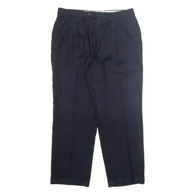 RALPH LAUREN Chino Mens Trousers Blue Regular Straight Cashmere W36 L30