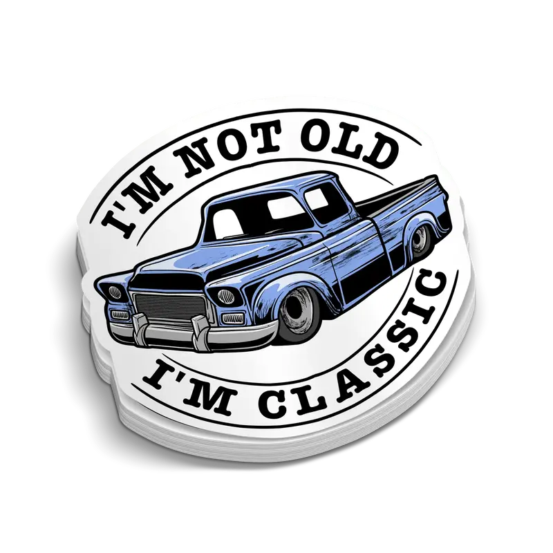 I'm Classic - Hard Hat Decal