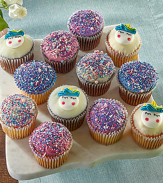 Unicorn Belgian Chocolate Dipped Cupcakes - FedEx