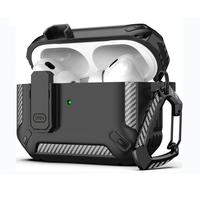 Earphone Protective Case with Carabiner, Anti-fall Protective Case, TPU Shockproof Protector Cover for AirPods Series, Summer...