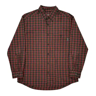 Woolrich Flannel Shirt - Large Red Cotton