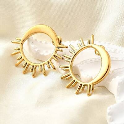 304 Stainless Steel Stud Earrings