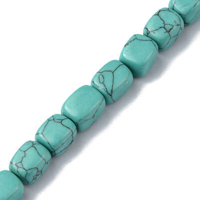 Synthetic Turquoise Beads Strands