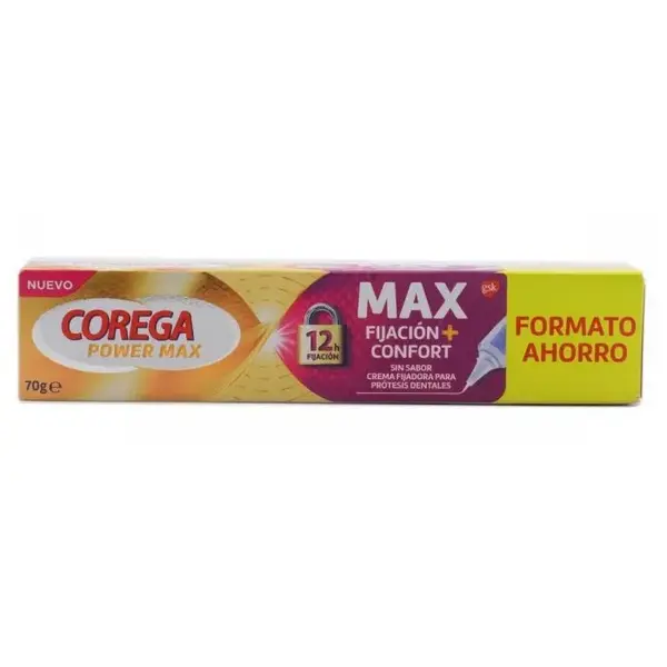 Corega Power Max Crema Fissante per Protesi Dentarie 70g