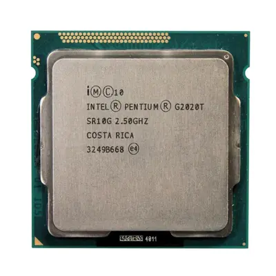 712736-011 HP 2.50GHz 5.00GT/s DMI 3MB L3 Cache Socket LGA1155 Intel Pentium G2020T Dual-Core Processor