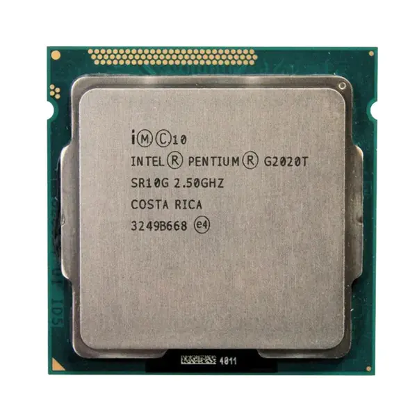 712736-011 HP 2.50GHz 5.00GT/s DMI 3MB L3 Cache Socket LGA1155 Intel Pentium G2020T Dual-Core Processor