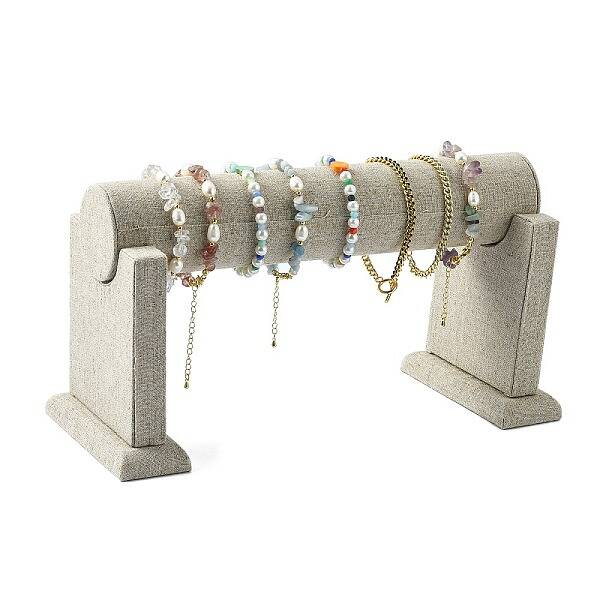 Column Wood Bracelet Displays