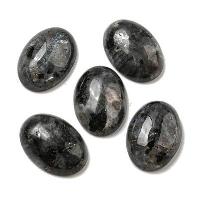 Natural Larvikite Cabochons