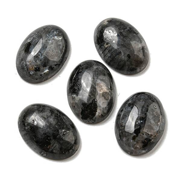 Natural Larvikite Cabochons