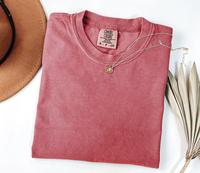 Comfort Colors Blank T-Shirt, Soft Cotton Crewneck Shirt for Men and Women, Gift for Him or Her, Unisex Stylish