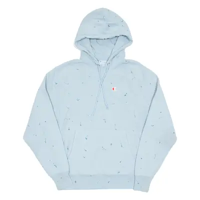 CHAMPION REVERSE WEAVE Womens Blue Hoodie M