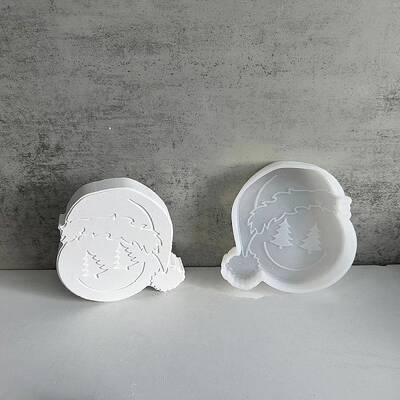 Christmas Candle Holder Silicone Molds