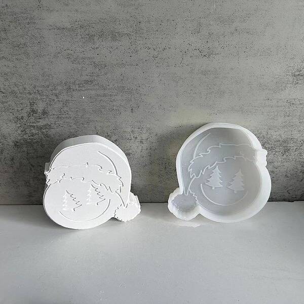 Christmas Candle Holder Silicone Molds