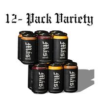 Mas Energy 12-Pack Variety- 200mg Caffeine, Antioxidants + Hydration, 12 Fl Oz (Pack of 12) drink Beverage