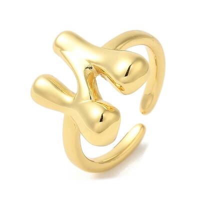 Brass Open Cuff Rings