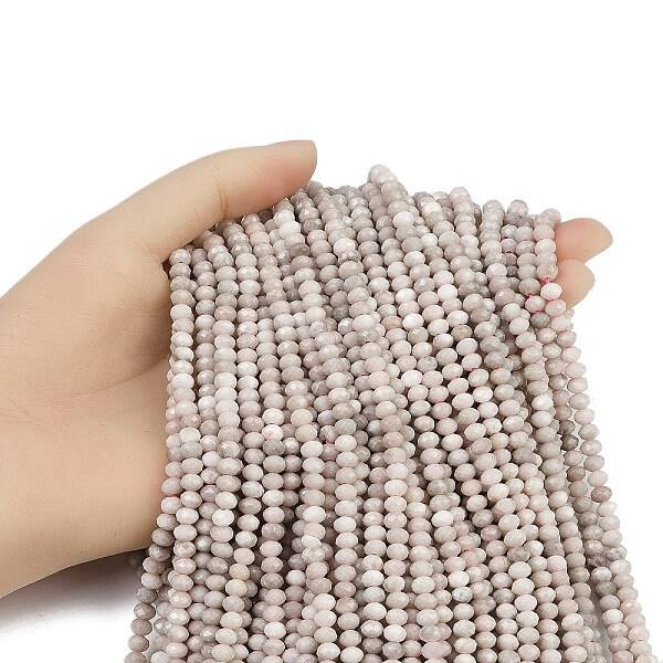Natural Pink Opal Beads Strands
