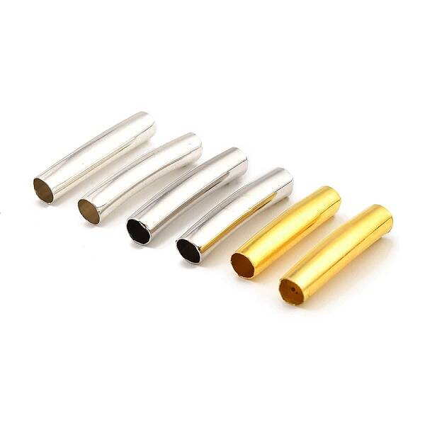 Brass Tube Beads
