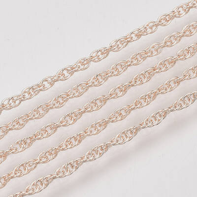 Soldered Brass Covered Iron Rope Chains